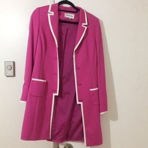 Bright pink new coat
